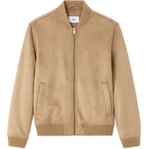 Celio Bomber Jacket Nubomsued Hnedá L Celio Bomber Jacket Nubomsued Hnedá L
