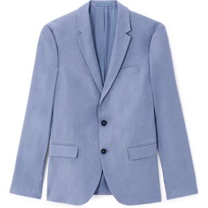 Celio Linen Jacket Slim Buhot2 - Men'S Modrá 46 Celio Linen Jacket Slim Buhot2 - Men'S Modrá 46