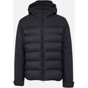 Black Men'S Quilted Jacket Geox Sapienza - Mens Čierna 56 Black Men'S Quilted Jacket Geox Sapienza - Mens Čierna 56