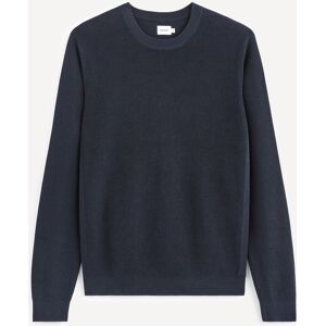 Tmavomodrý Basic Sveter Celio Tepic Šedá S Tmavomodrý Basic Sveter Celio Tepic Šedá S