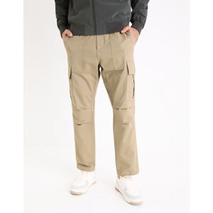 Celio Cargo Trousers Goander - Mens Krémová 34 Celio Cargo Trousers Goander - Mens Krémová 34