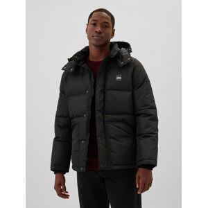 Gap Quilted Coldcontrol Waterproof Jacket - Men Čierna S Gap Quilted Coldcontrol Waterproof Jacket - Men Čierna S
