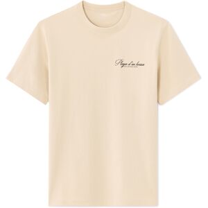 Celio Béžové Unisex Tričko Krémová S Celio Béžové Unisex Tričko Krémová S
