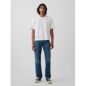 Modré Pánske Straight Fit Džínsy Gap Modrá 30x32 Modré Pánske Straight Fit Džínsy Gap Modrá 30x32
