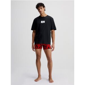 Čierne Pánske Tričko Calvin Klein Underwear - Muži Čierna M Čierne Pánske Tričko Calvin Klein Underwear - Muži Čierna M