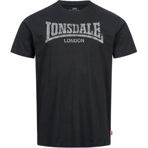 Pánske Tričko Lonsdale 111132-Black Čierna Xl Pánske Tričko Lonsdale 111132-Black Čierna Xl