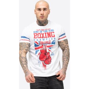 Lonsdale Men'S T-Shirt Regular Fit Biela M Lonsdale Men'S T-Shirt Regular Fit Biela M
