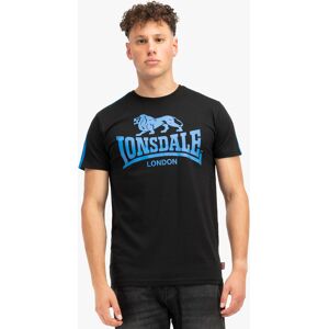Lonsdale Men'S T-Shirt Regular Fit Čierna M Lonsdale Men'S T-Shirt Regular Fit Čierna M