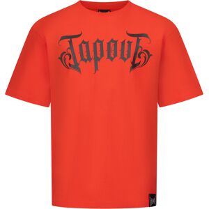 Tapout Men'S T-Shirt Oversized Červená Xl Tapout Men'S T-Shirt Oversized Červená Xl