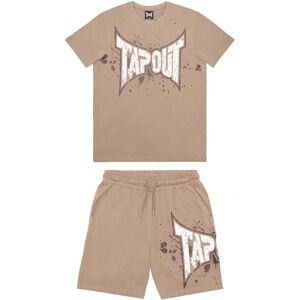 Tapout Men'S T-Shirt & Shorts Set Regular Fit Biela L Tapout Men'S T-Shirt & Shorts Set Regular Fit Biela L