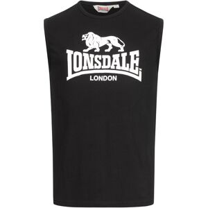 Pánsky Nátelník Lonsdale 117332-Black/white Čierna M Pánsky Nátelník Lonsdale 117332-Black/white Čierna M