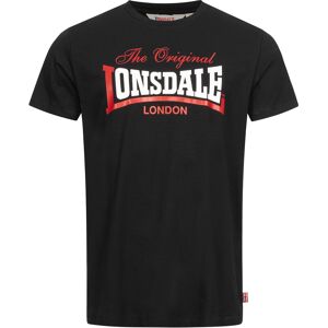 Pánske Tričko Lonsdale 117019-Black Čierna 5xl Pánske Tričko Lonsdale 117019-Black Čierna 5xl