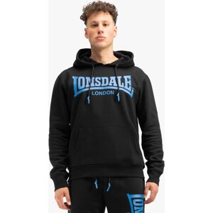 Lonsdale Men'S Hooded Sweatshirt Regular Fit Čierna Xl Lonsdale Men'S Hooded Sweatshirt Regular Fit Čierna Xl