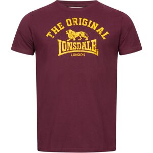 Pánske Tričko Lonsdale Tmavočervená Xl Pánske Tričko Lonsdale Tmavočervená Xl
