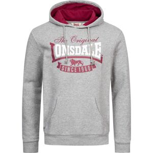 Pánska Mikina Lonsdale Original Šedá 3xl Pánska Mikina Lonsdale Original Šedá 3xl