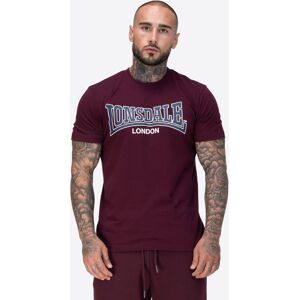 Lonsdale Men'S T-Shirt Regular Fit Tmavočervená 3xl Lonsdale Men'S T-Shirt Regular Fit Tmavočervená 3xl