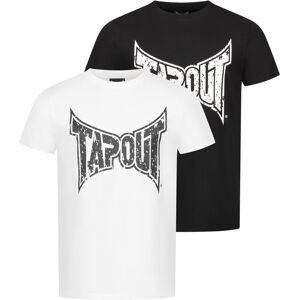 Tapout Men'S T-Shirt Regular Fit Double Pack Čierna S Tapout Men'S T-Shirt Regular Fit Double Pack Čierna S