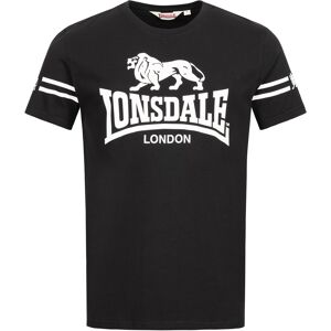 Pánske Tričko Lonsdale London Čierna M Pánske Tričko Lonsdale London Čierna M
