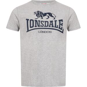 Lonsdale Men'S T-Shirt Regular Fit Šedá Xl Lonsdale Men'S T-Shirt Regular Fit Šedá Xl