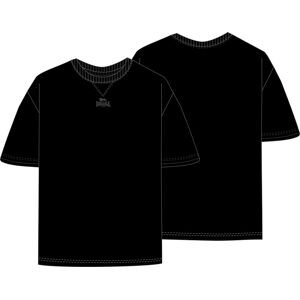 Pánske Oversized Tričko Lonsdale Čierna M Pánske Oversized Tričko Lonsdale Čierna M