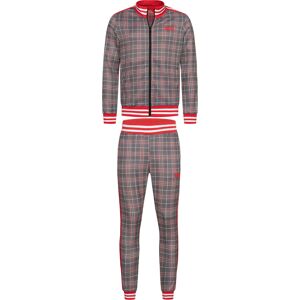 Pánska Tepláková Súprava Lonsdale 117343-White/black/red Hnedá S Pánska Tepláková Súprava Lonsdale 117343-White/black/red Hnedá S