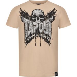 Tapout Men'S T-Shirt Regular Fit Krémová 3xl Tapout Men'S T-Shirt Regular Fit Krémová 3xl