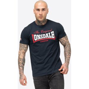Lonsdale Men'S T-Shirt Regular Fit Modrá M Lonsdale Men'S T-Shirt Regular Fit Modrá M