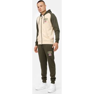 Pánska Tepláková Súprava Lonsdale 117292-Olive/beige Čierna M Pánska Tepláková Súprava Lonsdale 117292-Olive/beige Čierna M