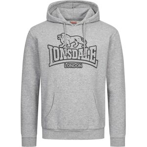 Pánska Mikina Lonsdale Original Šedá M Pánska Mikina Lonsdale Original Šedá M