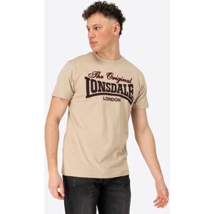 Lonsdale Men'S T-Shirt Regular Fit Krémová Xxl Lonsdale Men'S T-Shirt Regular Fit Krémová Xxl