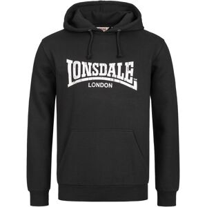 Pánska Mikina Lonsdale 113863-Black/white Čierna Xxl Pánska Mikina Lonsdale 113863-Black/white Čierna Xxl