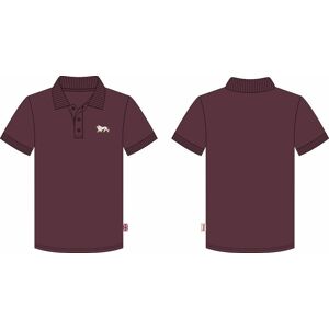 Pánske Polo Tričko Lonsdale Tmavočervená M Pánske Polo Tričko Lonsdale Tmavočervená M