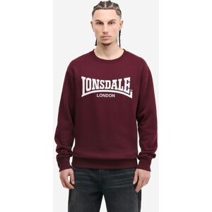 Lonsdale Pánska Mikina Regular Fit Tmavočervená Xxl Lonsdale Pánska Mikina Regular Fit Tmavočervená Xxl
