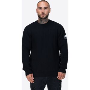 Lonsdale Men'S Knitted Pullover Regular Fit Čierna L Lonsdale Men'S Knitted Pullover Regular Fit Čierna L