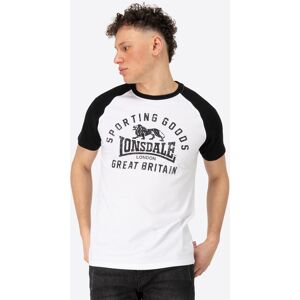 Lonsdale Men'S T-Shirt Regular Fit Biela M Lonsdale Men'S T-Shirt Regular Fit Biela M