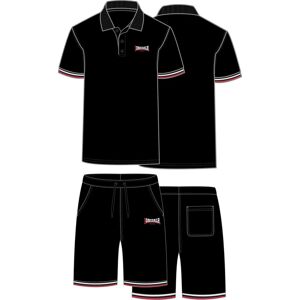 Lonsdale Pánska Súprava Polokošeľa A Šortky Čierna M Lonsdale Pánska Súprava Polokošeľa A Šortky Čierna M
