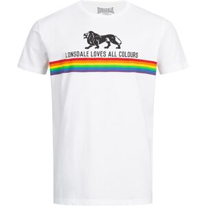 Lonsdale Men'S T-Shirt Regular Fit Biela Xs Lonsdale Men'S T-Shirt Regular Fit Biela Xs