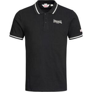 Pánske Polo Lonsdale 113923-Black Čierna Xxl Pánske Polo Lonsdale 113923-Black Čierna Xxl