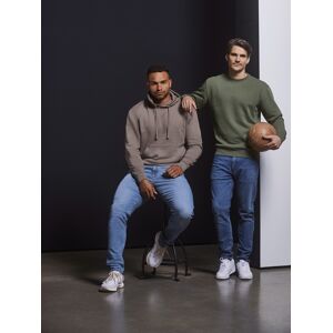 Authentic Russell Olive Men'S Sweatshirt Kaki M Authentic Russell Olive Men'S Sweatshirt Kaki M