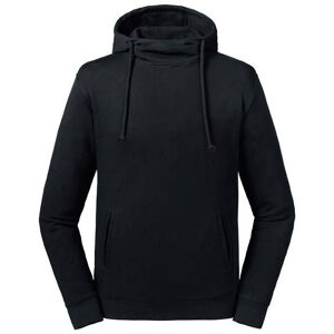 Black Unisex Sweatshirt Pure Organic High Collar Hooded Sweat Russell Čierna Xxl Black Unisex Sweatshirt Pure Organic High Collar Hooded Sweat Russell Čierna Xxl
