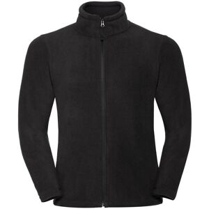 RUSSELL Men'S Fleece With Long Zipper 100% Polyester, Non-Pilling Fleece 320g Čierna Xl RUSSELL Men'S Fleece With Long Zipper 100% Polyester, Non-Pilling Fleece 320g Čierna Xl