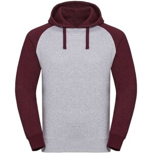 Bluza Z Kapturem Authentic Hooded Baseball Sweat Russell Šedá Xs Bluza Z Kapturem Authentic Hooded Baseball Sweat Russell Šedá Xs