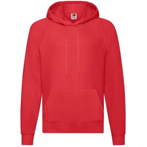 Czerwona Bluza Męska Z Kapturem Lightweight Hooded Sweat Fruit Of The Loom Červená Xl Czerwona Bluza Męska Z Kapturem Lightweight Hooded Sweat Fruit Of The Loom Červená Xl