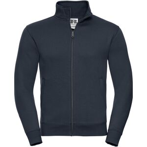 RUSSELL Men'S Zip Up Sweatshirt - Authentic R267m 80% Plain Ring-Spun Cotton 20% Polyester (Three-Layer Fabric) 280g Modrá Xs RUSSELL Men'S Zip Up Sweatshirt - Authentic R267m 80% Plain Ring-Spun Cotton 20% Polyester (Three-Layer Fabric) 280g Modrá Xs