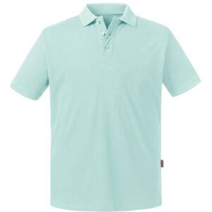 Niebieska Koszulka Męska Polo Pure Organic Russell Tyrkysová Xxl Niebieska Koszulka Męska Polo Pure Organic Russell Tyrkysová Xxl