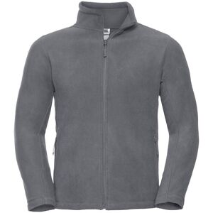RUSSELL Men'S Fleece With Long Zipper 100% Polyester, Non-Pilling Fleece 320g Šedá S RUSSELL Men'S Fleece With Long Zipper 100% Polyester, Non-Pilling Fleece 320g Šedá S