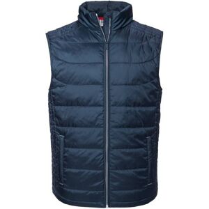 Navy Blue Men'S Vest Nano Bodywarmer Russell Modrá L Navy Blue Men'S Vest Nano Bodywarmer Russell Modrá L