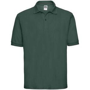 Men'S Green Polycotton Polo Shirt Russell Kaki Xxl Men'S Green Polycotton Polo Shirt Russell Kaki Xxl