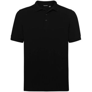 RUSSELL Pánske Tričko Na Mieru Stretch Polo R567m 95% Hladká Bavlna Ring-Spun 5% Lycra 205g/210g Čierna 3xl RUSSELL Pánske Tričko Na Mieru Stretch Polo R567m 95% Hladká Bavlna Ring-Spun 5% Lycra 205g/210g Čierna 3xl