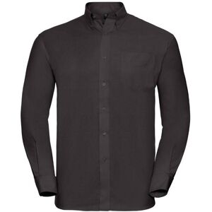 Men'S Oxford Russell Long Sleeve Shirt Hnedá L16 Men'S Oxford Russell Long Sleeve Shirt Hnedá L16